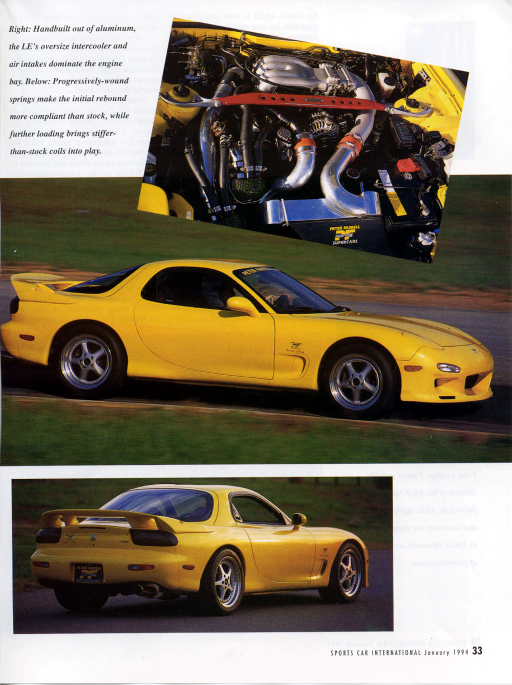 Sports Car International RX7 x3 (January 1994)