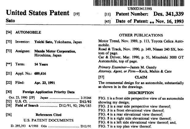 US Patent Information
