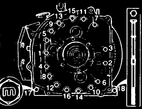 Rear Rotor Housing Torqueing Pattern